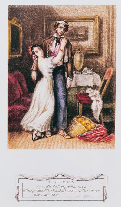 Carmen et Don José, 1846 - Prosper Merimee